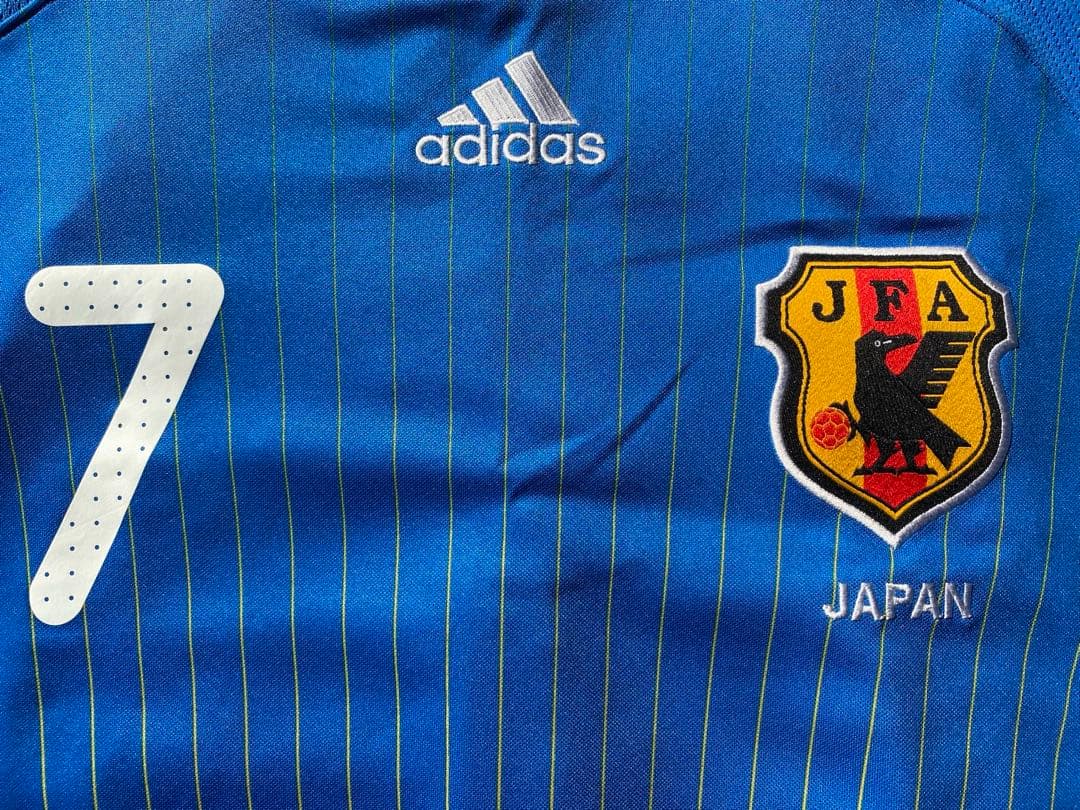 【正規品】　遠藤保仁　ユニフォーム　日本代表　2008 ヤット　ガンバ大阪