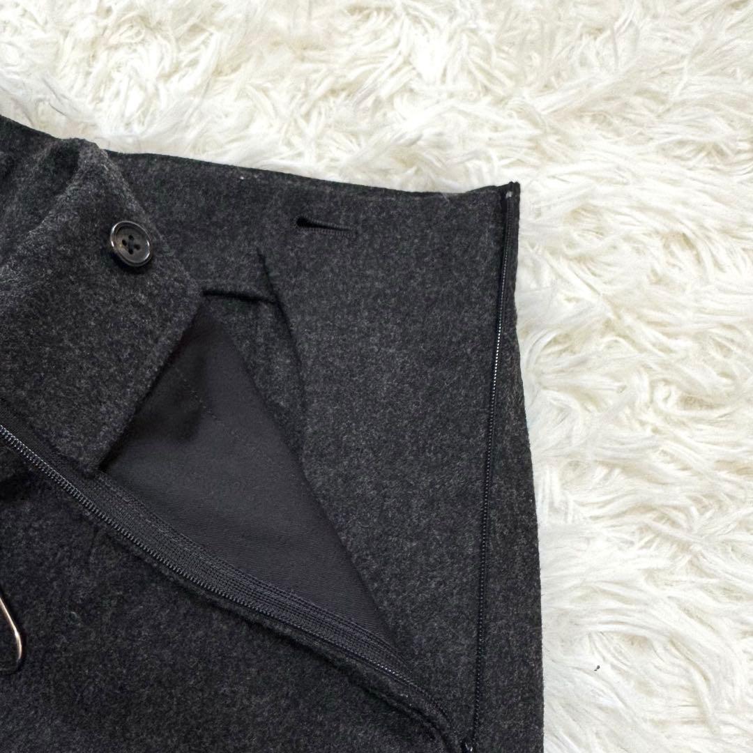 マーガレットハウエル フォックスブラザーズ ワイド ガウチョ パンツ ウール 1