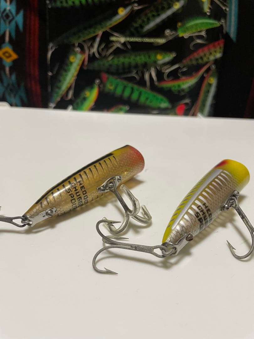 希少、ヘドン heddonチャガースプーク2ピースリグ