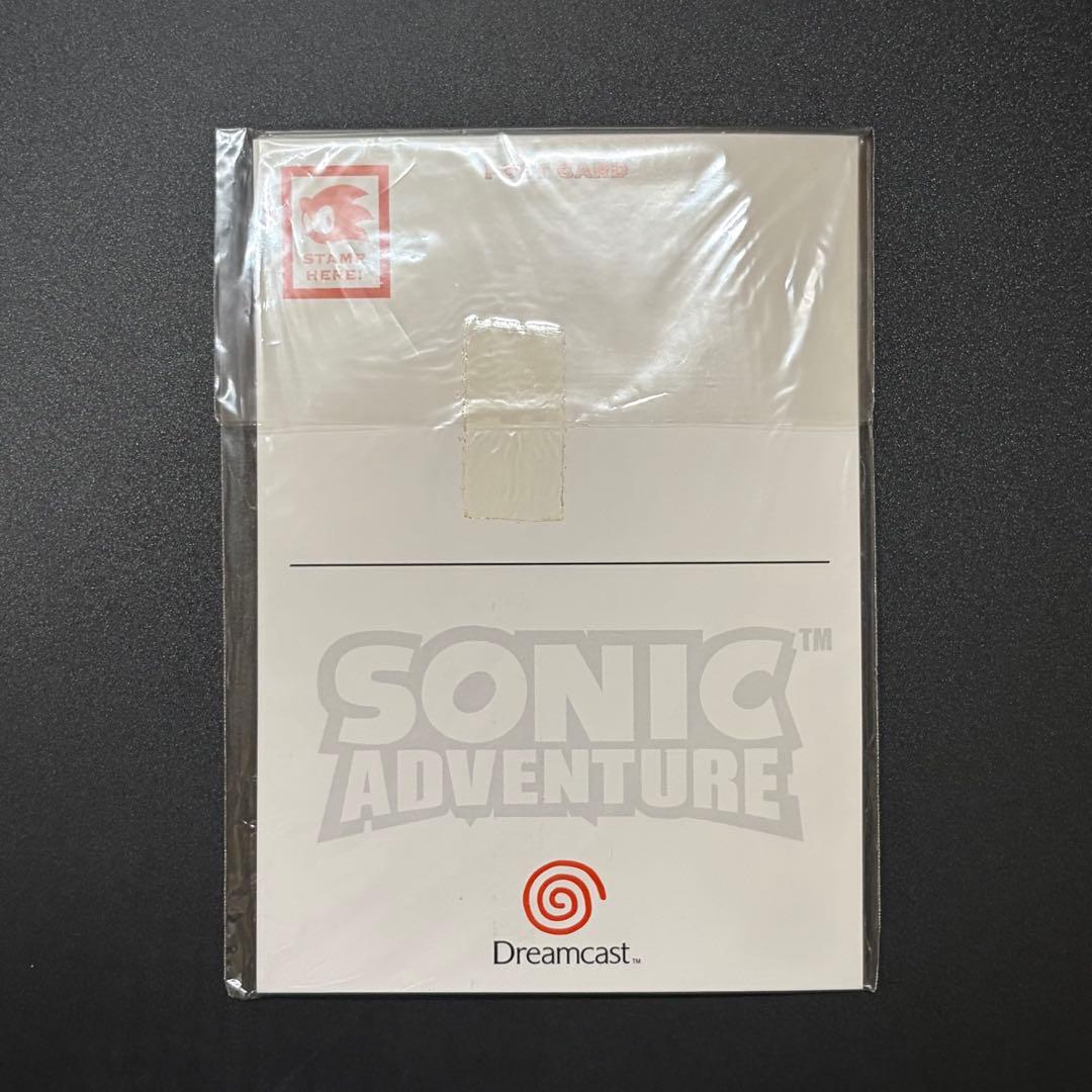 【新品未開封】1998年 限定品 セガ ソニックアドベンチャー ポストカード