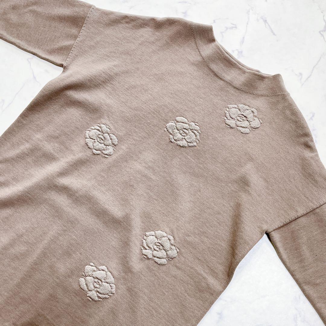 【週末限定価格】新品タグ付き✨インゲボルグ ニットワンピース チュニック 刺繍