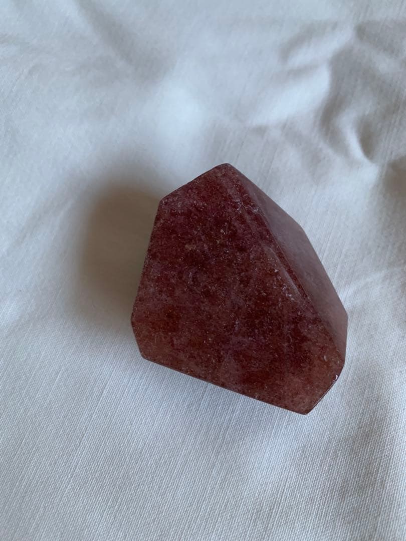 【天然石】ストロベリークォーツ フリーフォーム