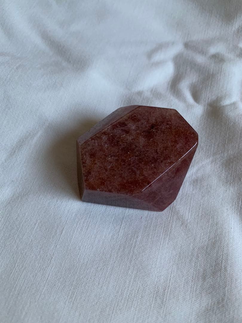 【天然石】ストロベリークォーツ フリーフォーム