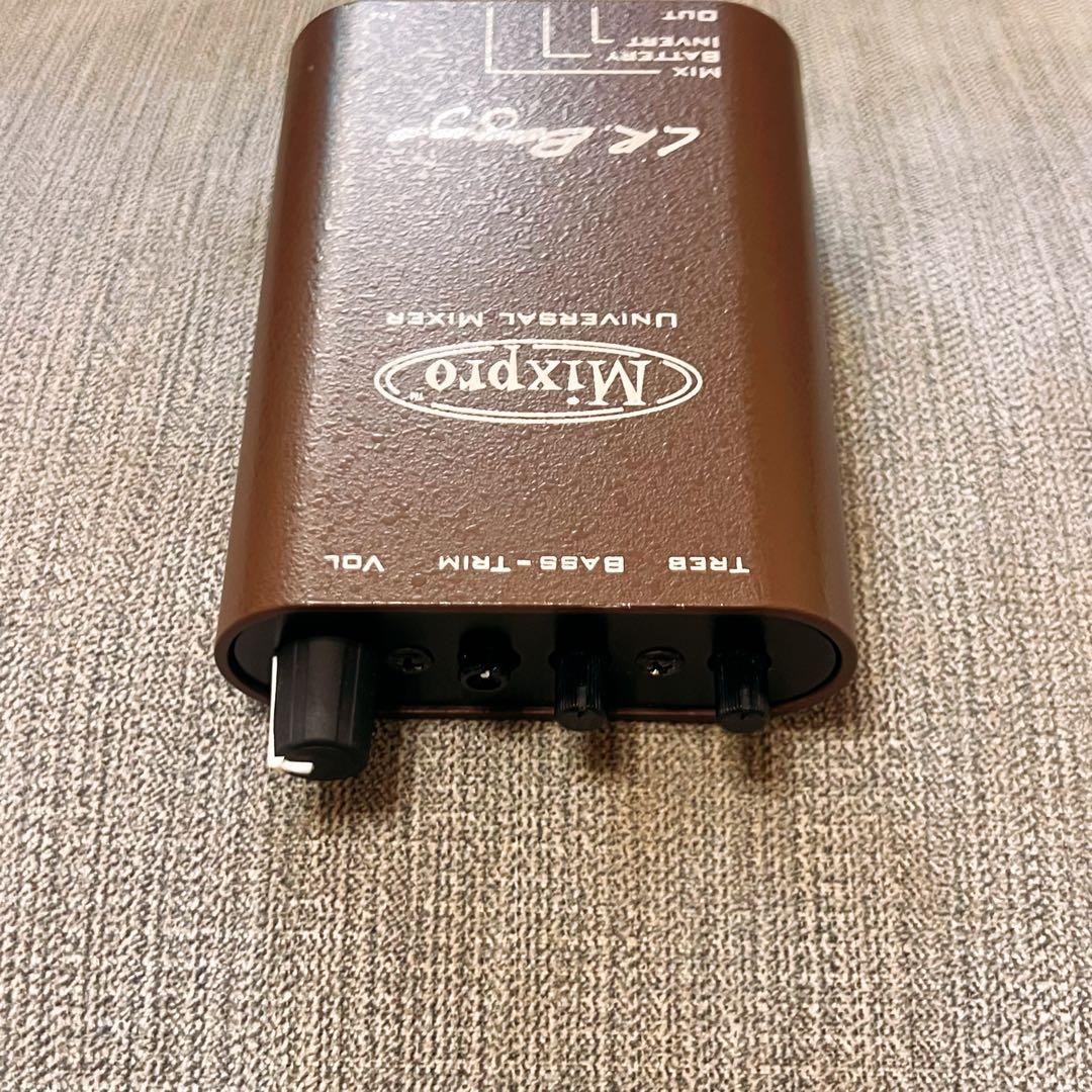 【完動美品】L.R BAGGS アコギ用　プリアンプミキサー　MIXPRO