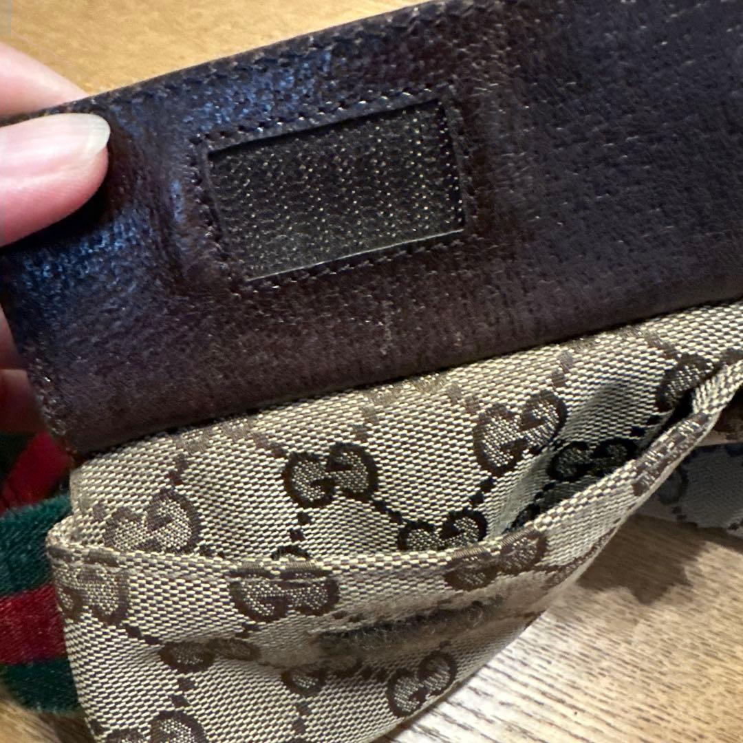 よる　Gucci GGキャンバス ボディバッグ162962