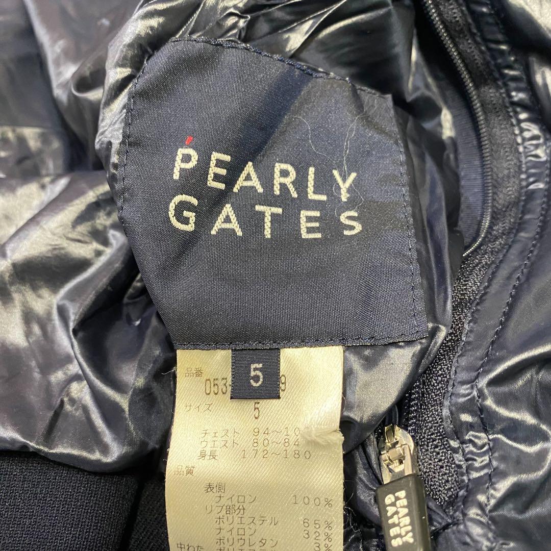 【美品✨】パーリーゲイツ 4way プルオーバー オレンジ ネイビー 5