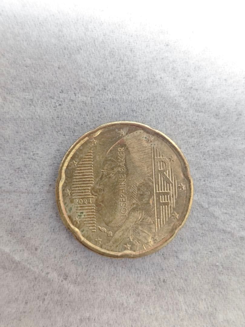 Joséphine Baker の2011年 20セント 硬貨