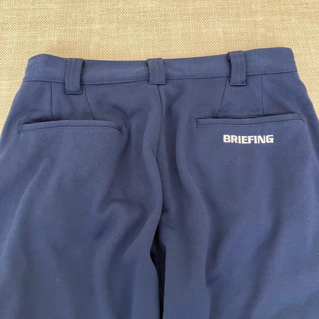 【美品】BRIEFING mocT WIDE PANTS ゴルフ ネイビー S