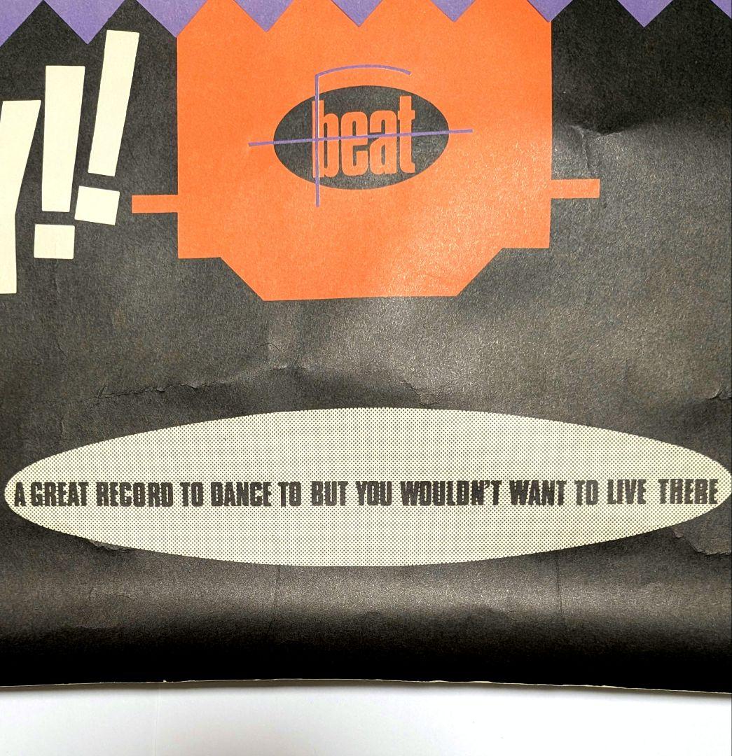 エルビス コステロ GET HAPPY‼ 1980年 超貴重プロモポスター 美品