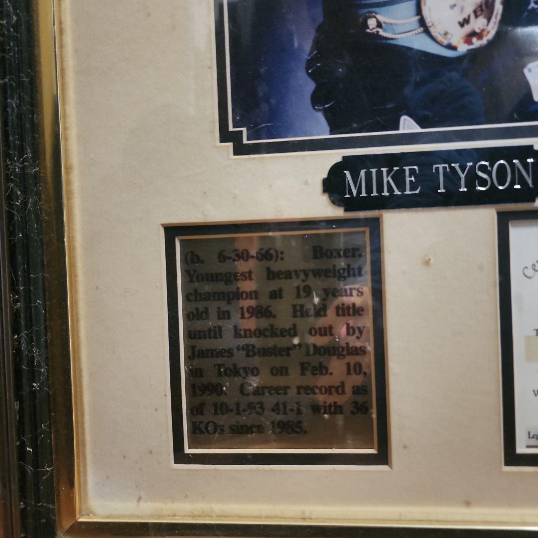 マイク・タイソン サイン入り写真