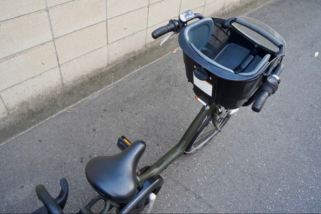 電動自転車 ブリヂストン 20インチ 子供乗せ アシスト 中古 090805