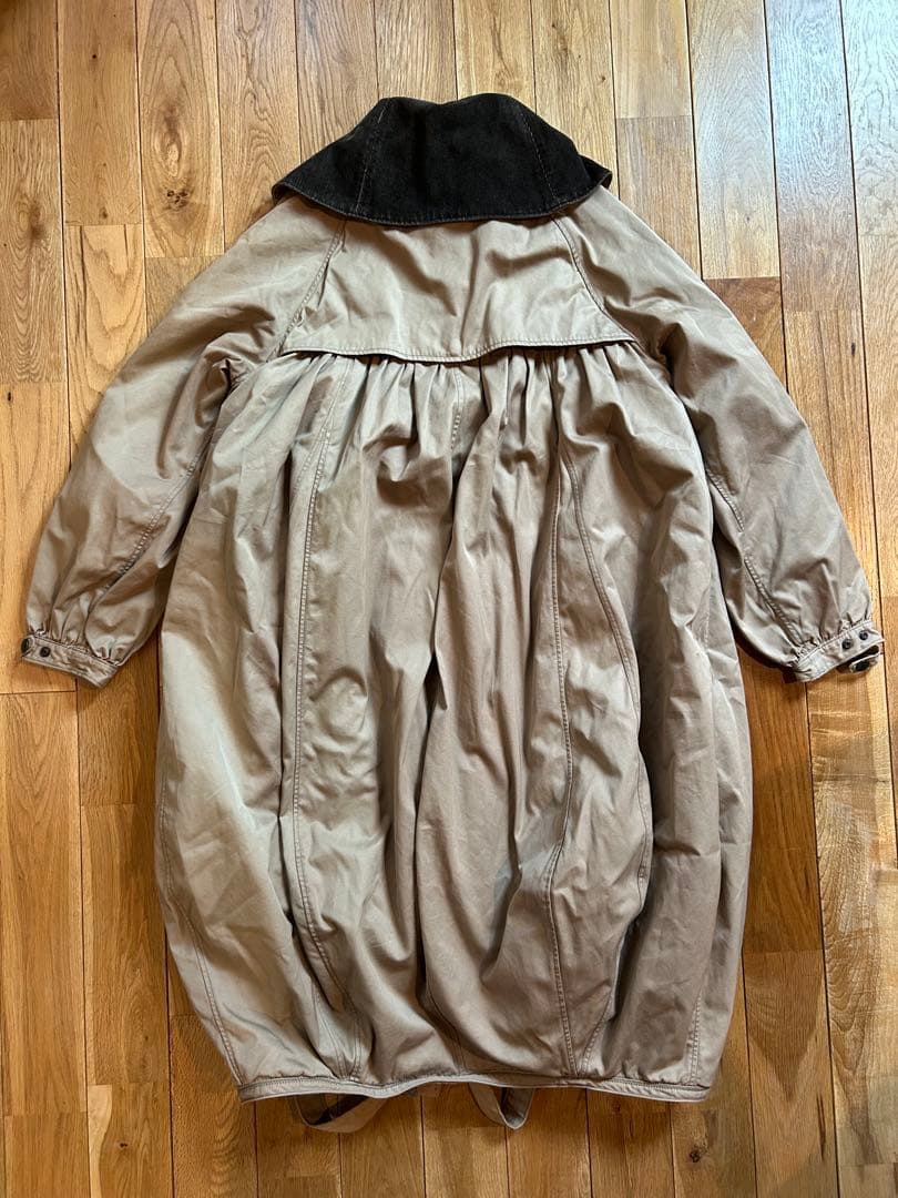 KAPITAL バックギャザーコート　ベージュ　サイズ0