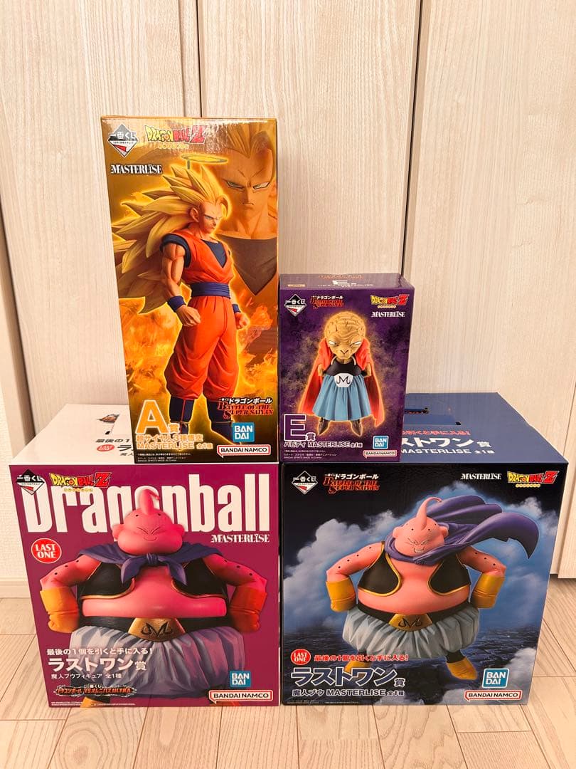 一番くじ ドラゴンボール 悟空　魔神ブウ　バビディ　MASTERLISE