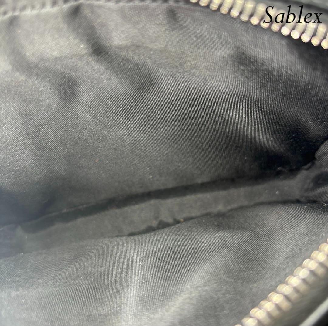 【超極美品】クリスチャンディオール オブリーク ジャガード ブラック レザー