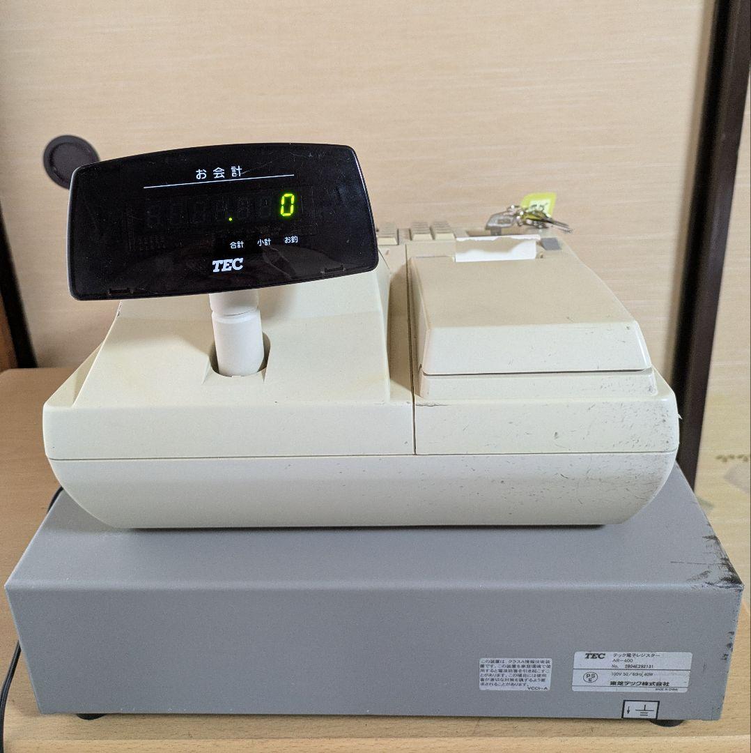テック　電子レジスター　　AR-400
