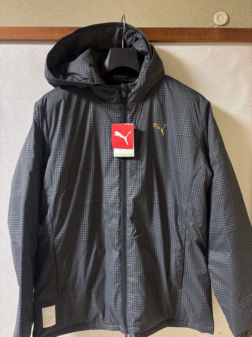 【新品・定価1.5万】プーマゴルフ 3Dグラフィック フーディー ブラック XL