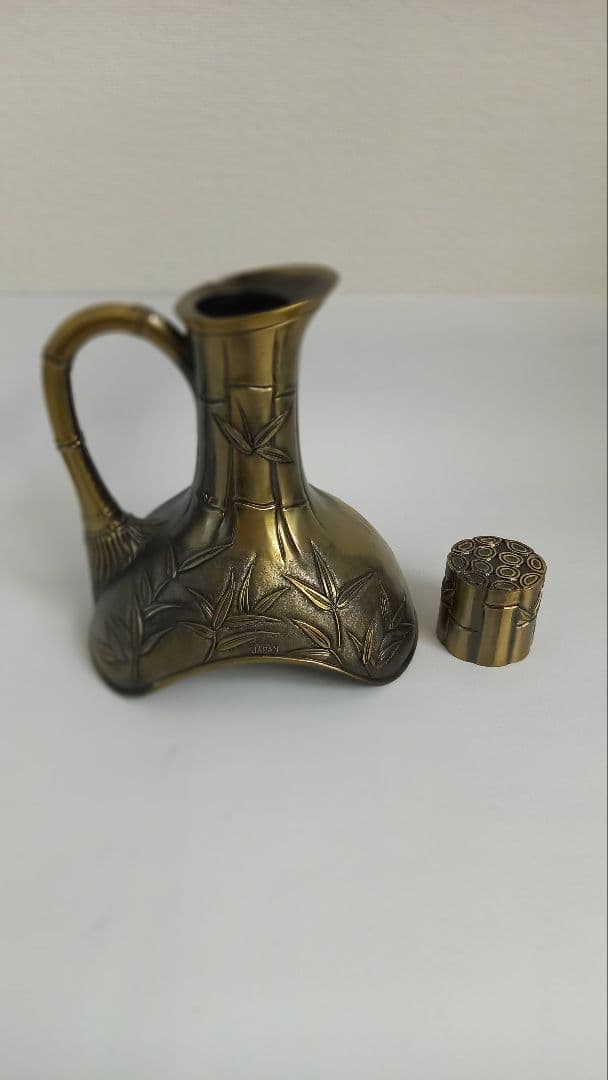 スーパーニッカボトルカバー 鶴と竹の彫刻