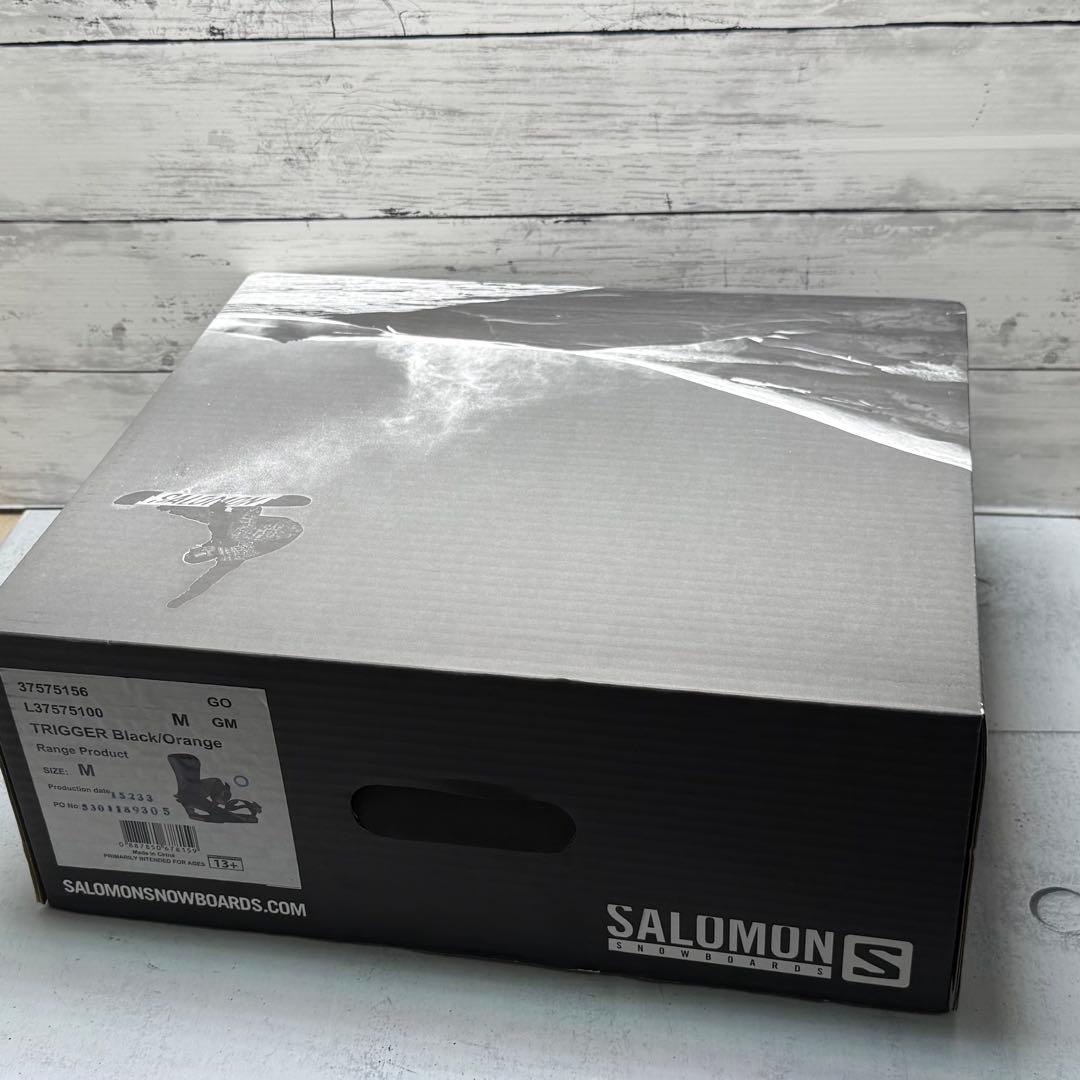 新品【Salomon】TRIGGER Black/Orange M【E-28】