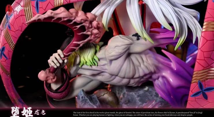 ☆妓夫太郎 & 堕姫 セット フィギュア ガレージキット スタチュー 鬼滅の刃