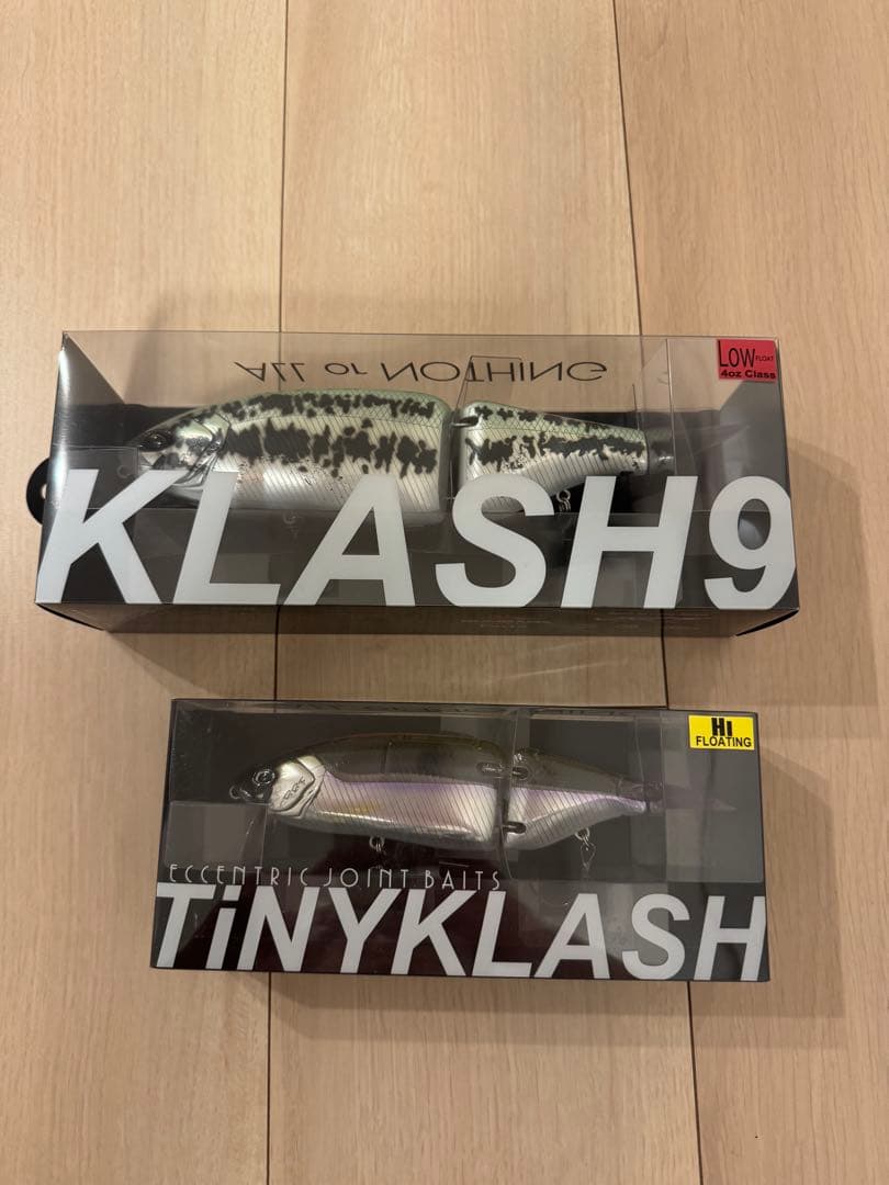 ルアー・フライ KLASH9 & TINYKLASH