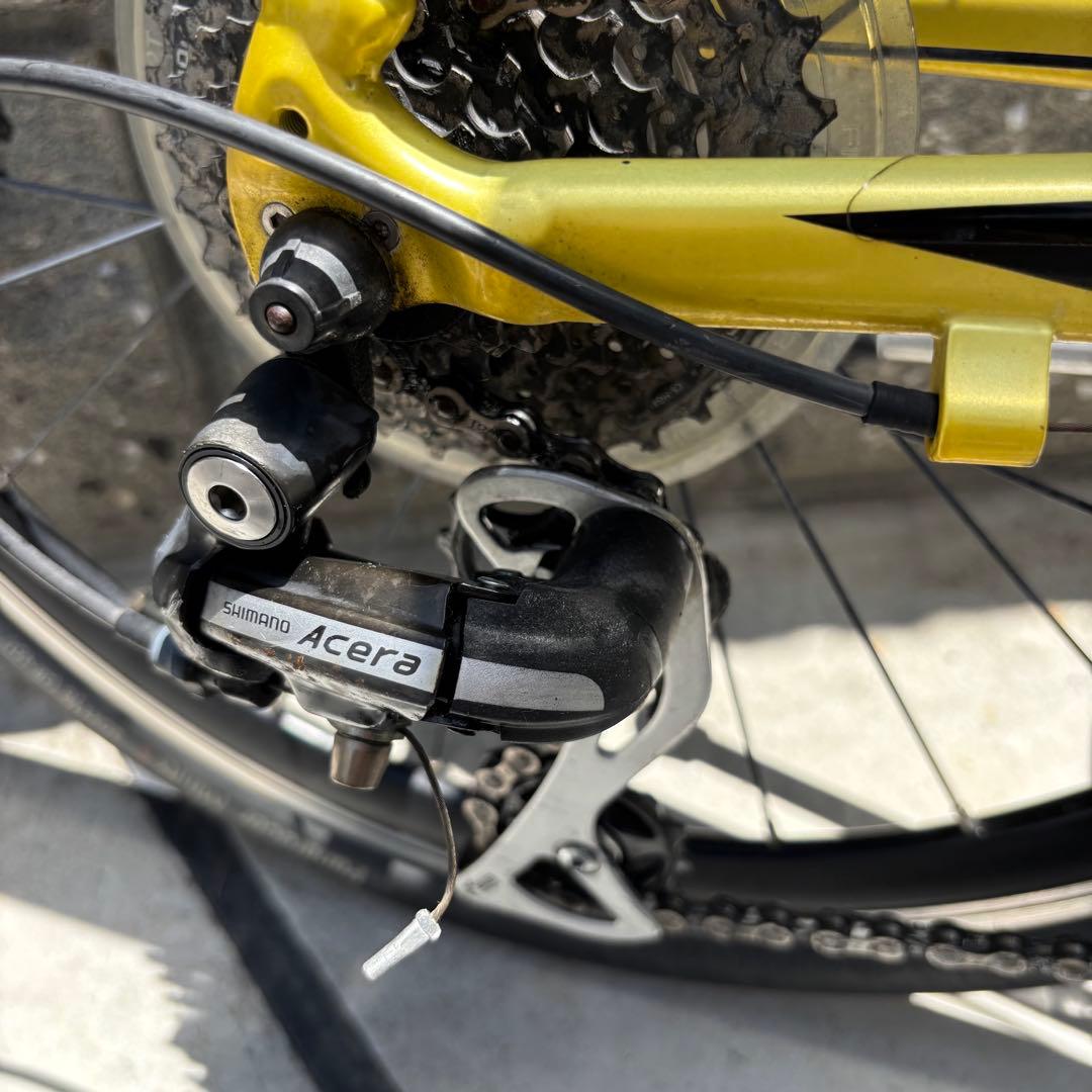 GIANT イディオム2 ミニベロ イエロー 軽量 屋根付き保管