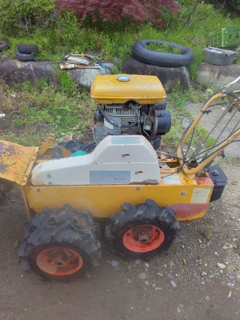 蟹信丸さん専用❗共栄社 バロネス トレンチャーTL-52 溝掘り機(ガソリン)
