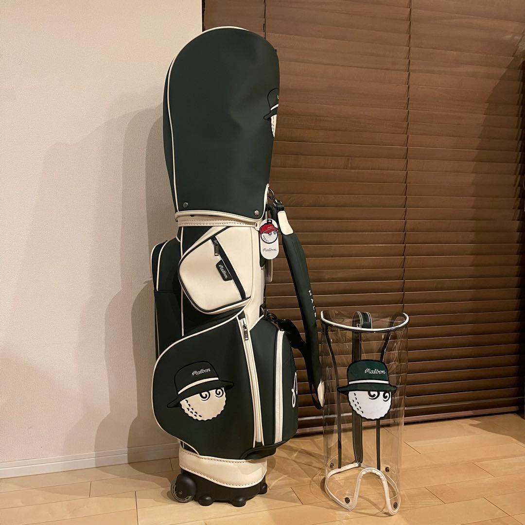 す*る様 MALBON GOLF マルボンゴルフ キャディバッグ ゴルフバッグ