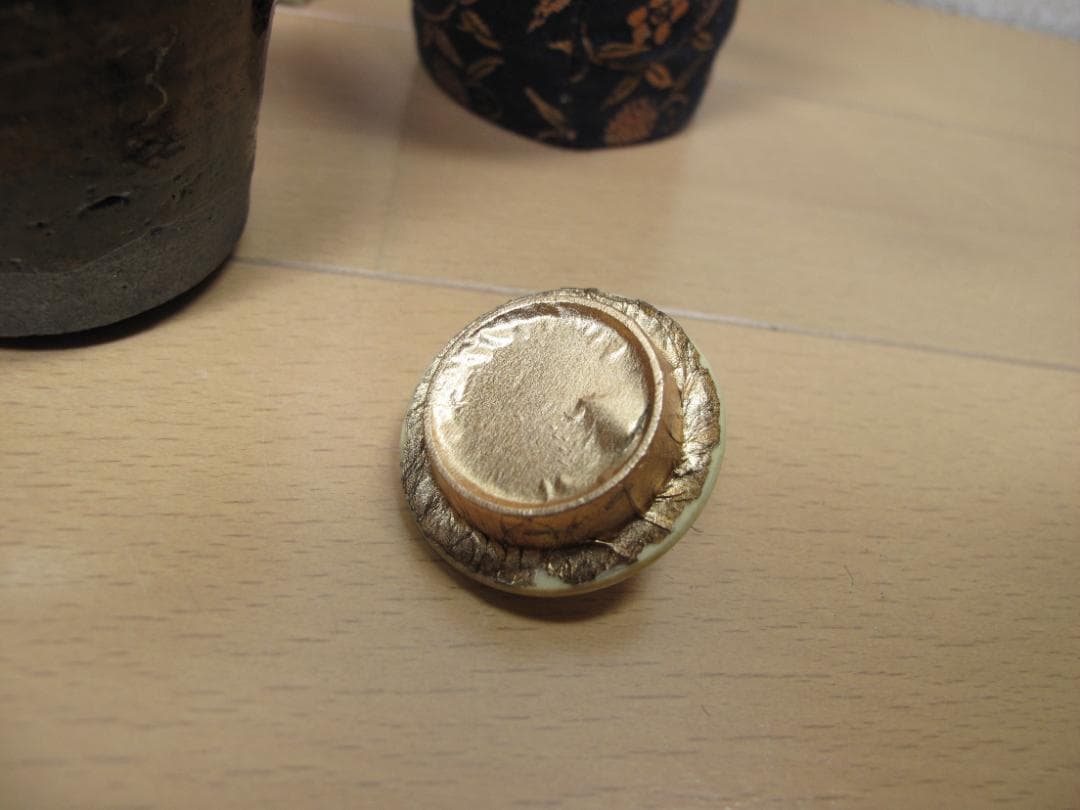 丹波　茶入　石田陶春？　茶道具