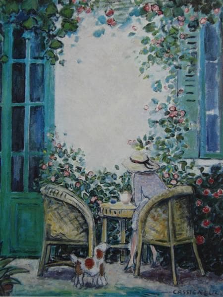 ジャン ピエール カシニョール、【ポンポンバラ】、希少画集画