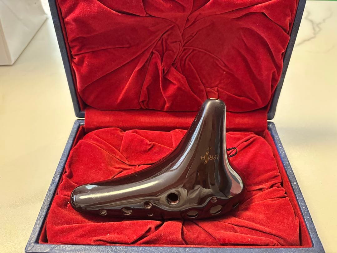 ライリッシュ マエストロ オカリナ AC管　艶あり ケース付 クリーニング済