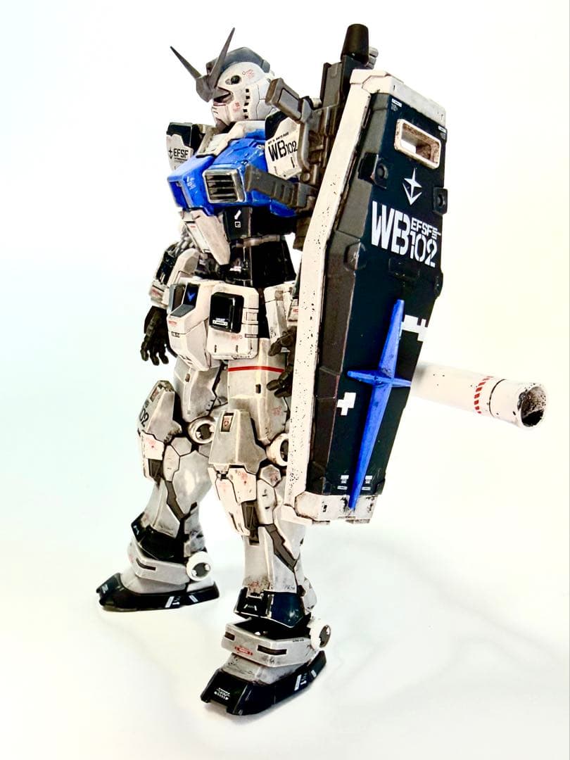 【ガンプラ完成品】RG ガンダム Ver.2.0　G3風塗装