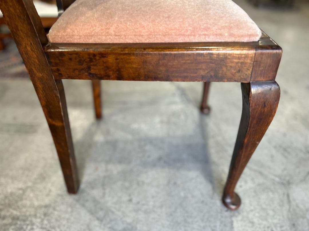 【英国ヴィンテージ】ハイバックダイニングチェア｜EUR Vintage