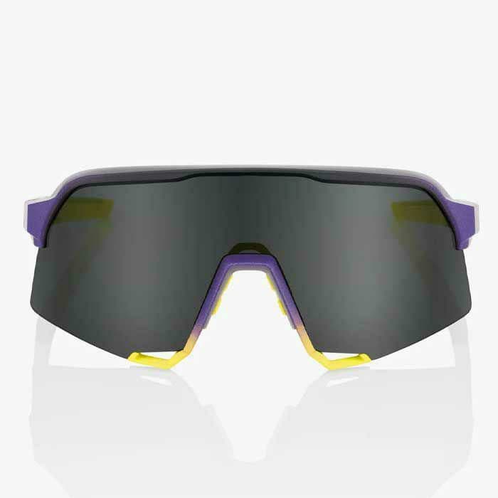 100% S3 パープル イエロー ワンハンドレッド サングラス