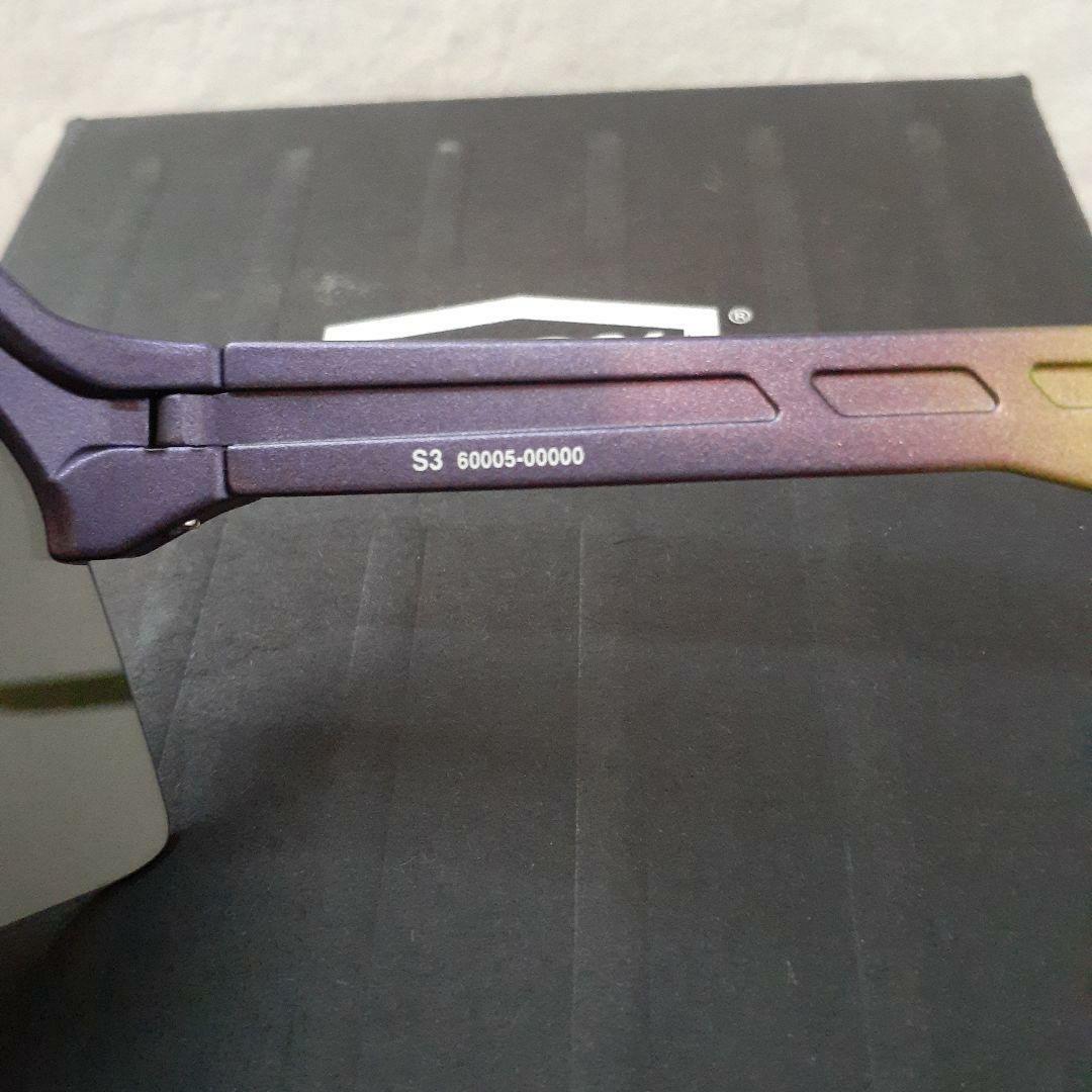 100% S3 パープル イエロー ワンハンドレッド サングラス