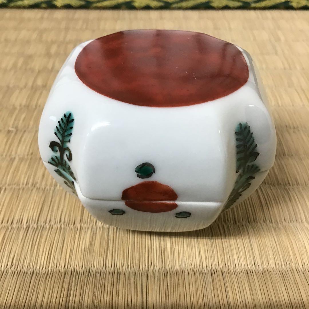 ⭐️茶道具　香合　味渓窯　永寿作　共箱　S144KG