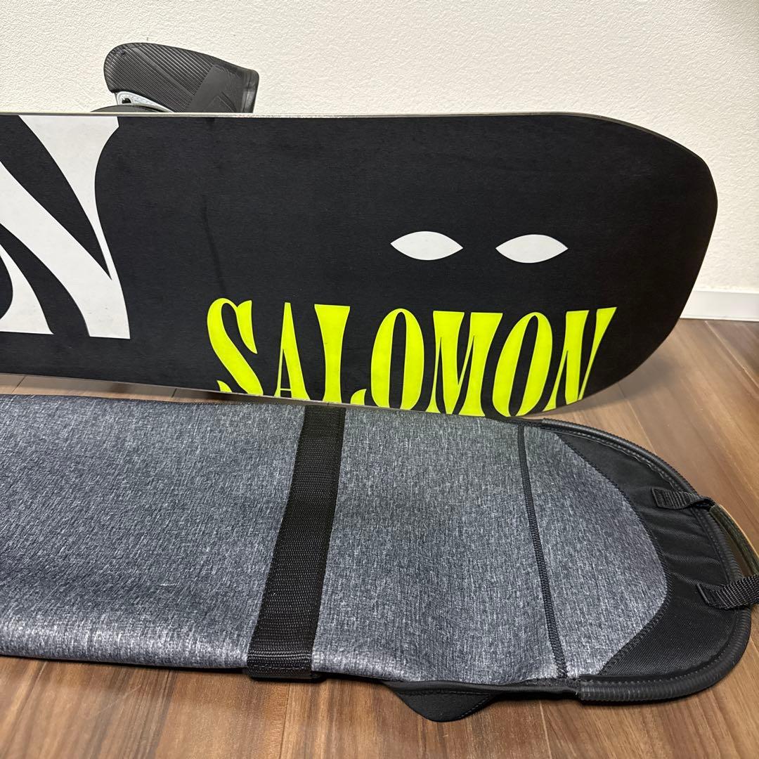 超美品 サロモン VILLAIN 153 バートン MALAVITA Mサイズ