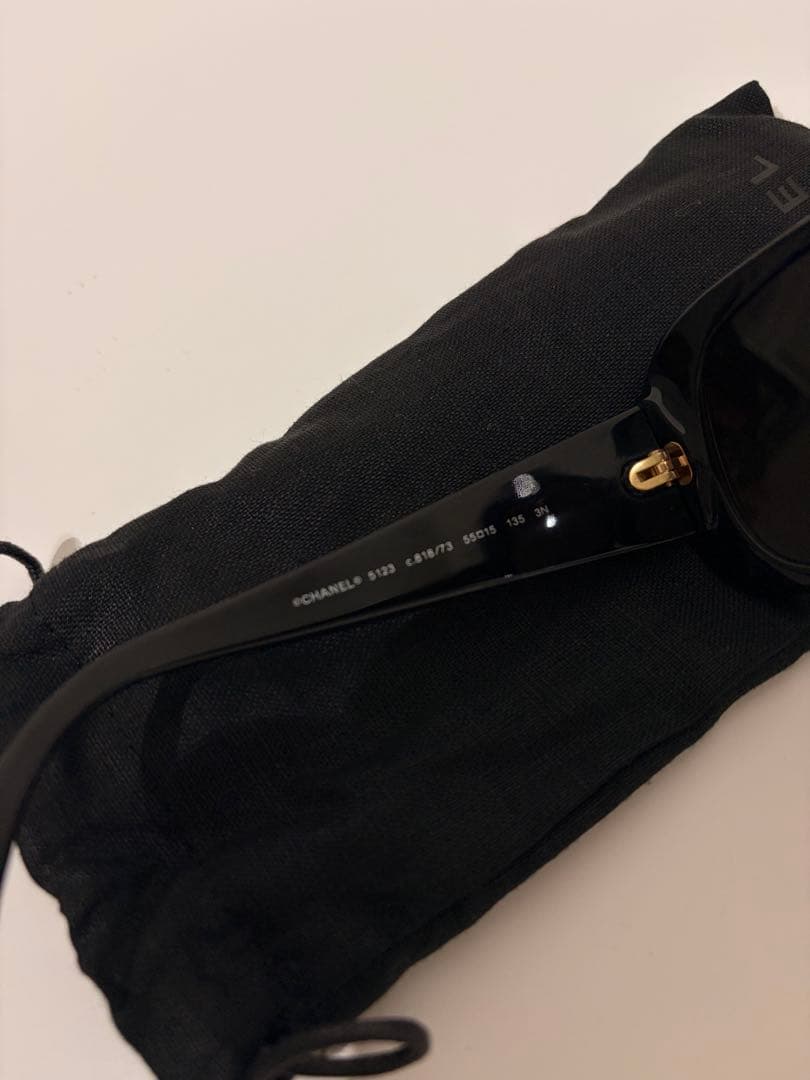 Chanel シャネル サングラス ココマーク アイコン ブラウン 5123