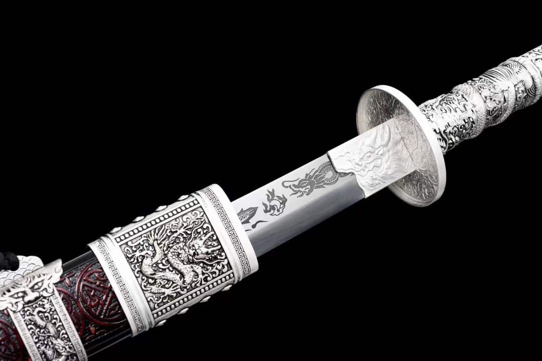 （拡大版）【キリン康熙】古兵器 武具　刀装具　日本刀　模造刀 居合刀 長尺