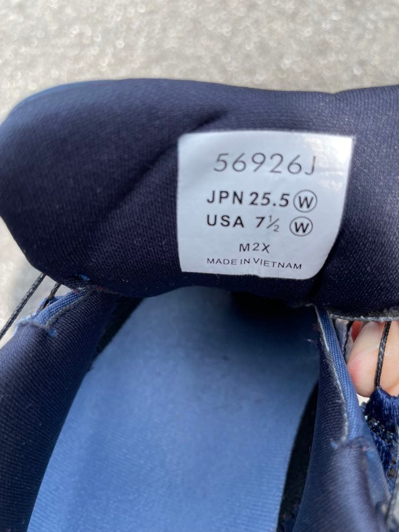 FootJoy プロライトボア　25.5 ホワイト/ネイビー ゴルフシューズ