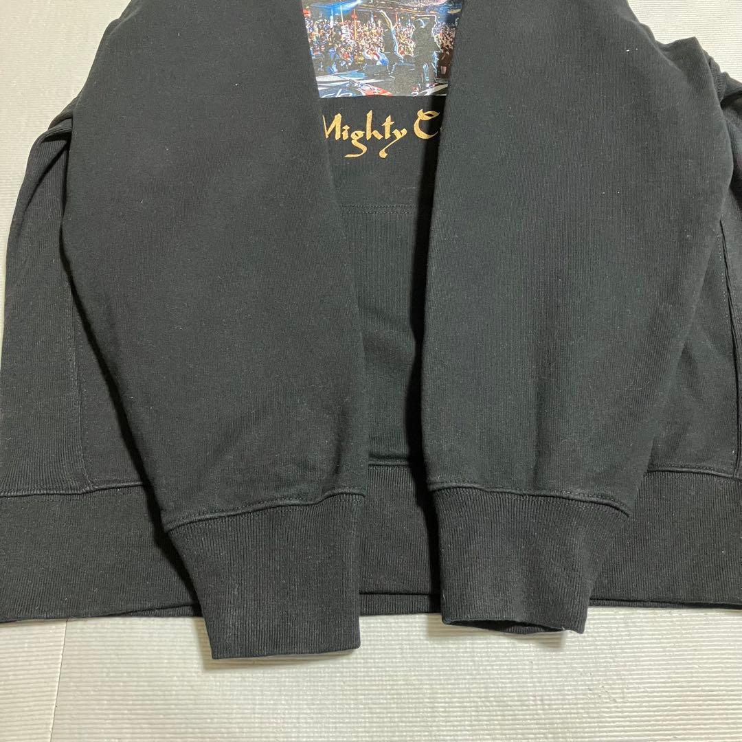 MIGHTY CROWN「3 PEAT CHAMPIONS」フーディー 黒XL