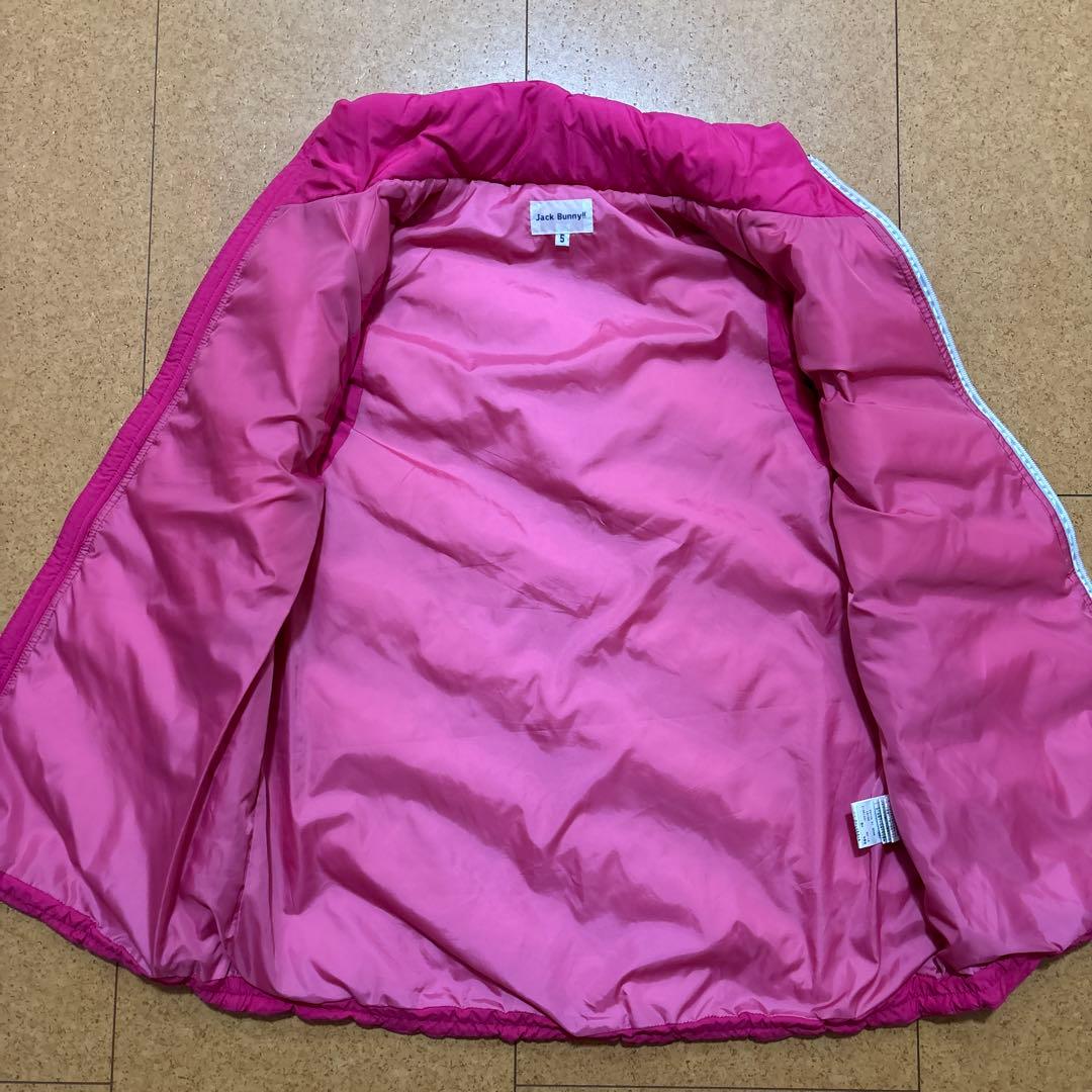 新品同様　極美品　￼Jack Bunny!! ロゴ入りダウンベスト サイズ5