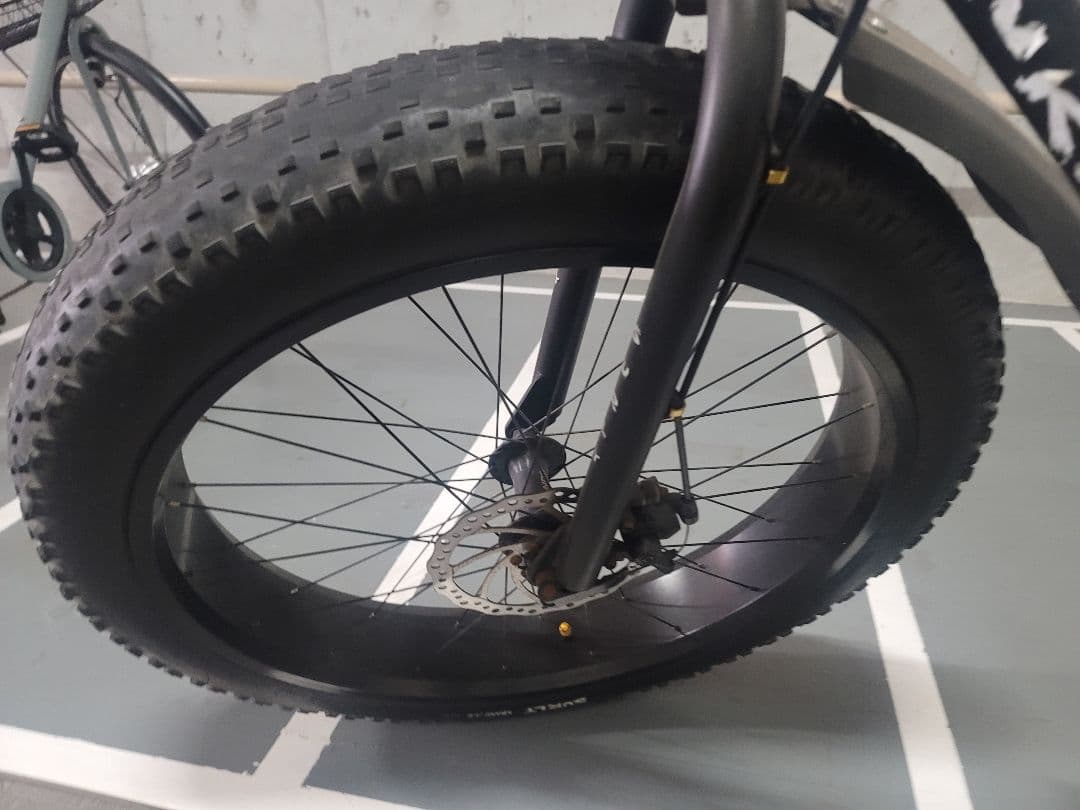 ファットタイヤ ビーチクルーザー ブラック