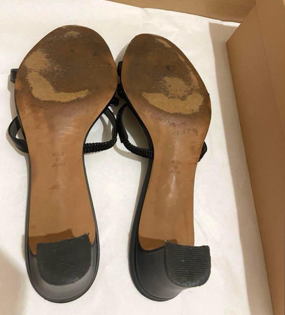 OHGA オオガ リボンサンダル 23.5cm