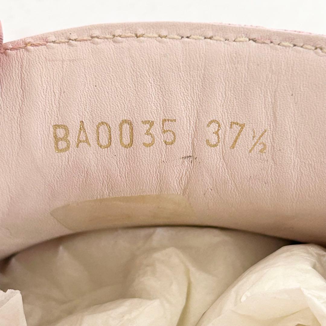 ルイ ヴィトン レザー ドライビングシューズ 37.5 ロゴリボン