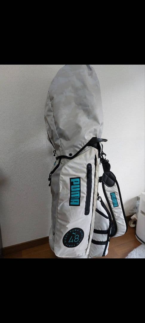 PUMA キャディーバック　ホワイト