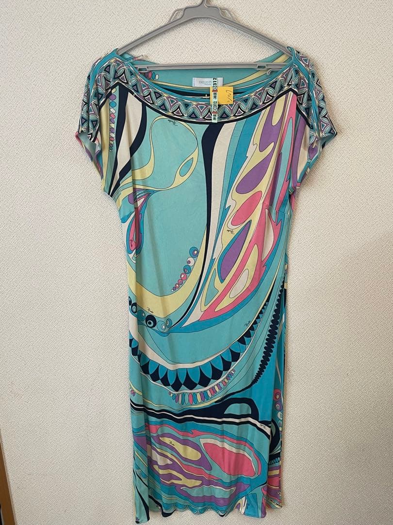 Emilio Pucci ワンピース、チュニック38 ベルト付き クリーニング済