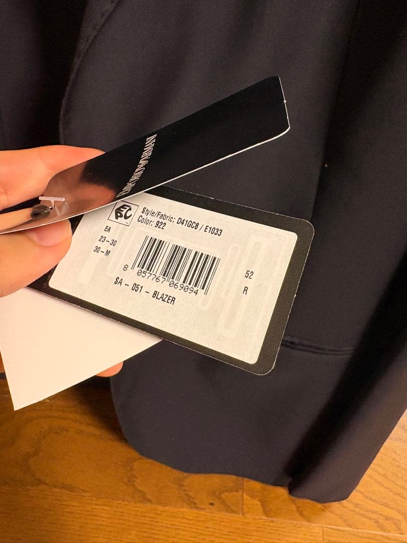 Emporio Armani CITY LINE ネイビー　値下げしました！