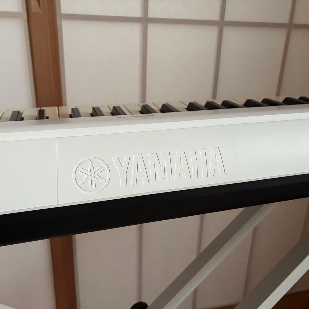 YAMAHA piaggero NP12 電子キーボード 電源アダプター譜面台付