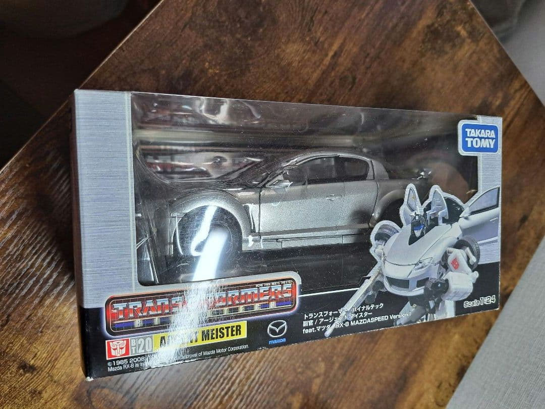 トランスフォーマー　バイナルテック　アージェント　マイスター　BT20 RX-8