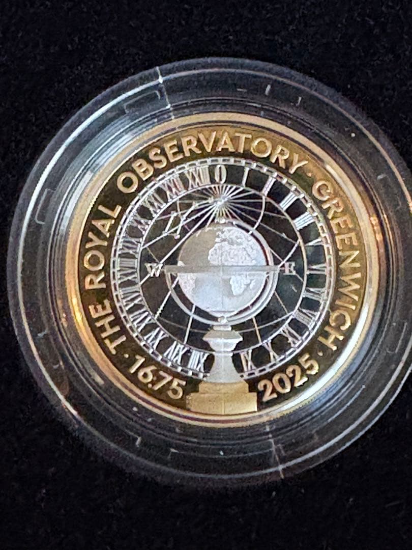 イギリス ロイヤルミント グリニッジ天文台350周年記念シルバー